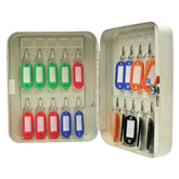ValueX Key Cabinet 20 Hook Key Lock Steel Grey - KC20